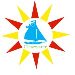 new clearwater logo with sunburst