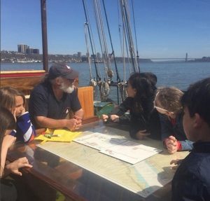 Mystic Whaler 1st Education Sail 2016