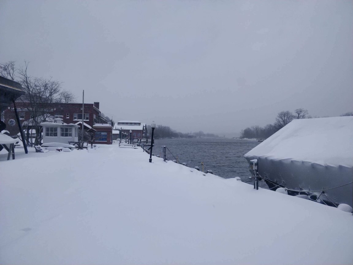 homeportwinterkingstonsnow202012 Hudson River Sloop Clearwater