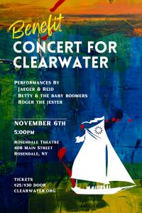 A Benefit Concert for Clearwater @ Rosendale Theatre