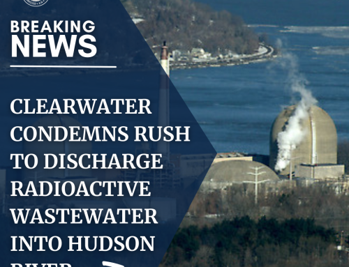 Action Alert – Help Stop The Release of Radioactive Water Into the Hudson