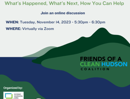 Hudson River PCBs Superfund Site – Where are we now, what’s next, and how you can help