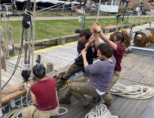 Closing up shop and setting sail