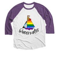 queerwater baseball t