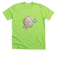 sloop eaten bright green